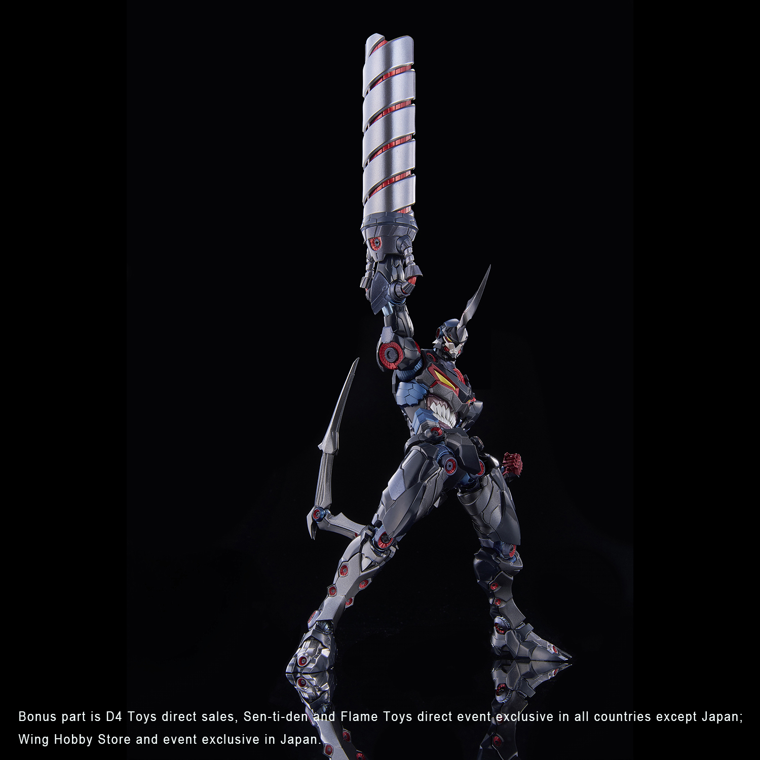 [Kuro Kara Kuri] Lazengann (D4 TOYS Limited with bonus parts)